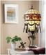 Stained Glass Air Balloon Table Lamp