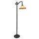Stained Glass Chloe Lighting Mission 1 Light Reading Floor Lamp 11 Shade New