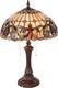 Stained Glass Lamp Bedroom Table Lamp Reading Desk Light For Bedside Living Room