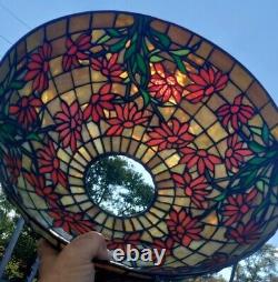 Stained Glass Lamp Shade, Tiffany Studio reproduction