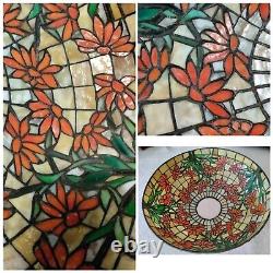 Stained Glass Lamp Shade, Tiffany Studio reproduction