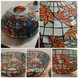 Stained Glass Lamp Shade, Tiffany Studio reproduction