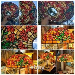 Stained Glass Lamp Shade, Tiffany Studio reproduction