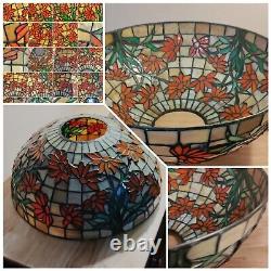 Stained Glass Lamp Shade, Tiffany Studio reproduction