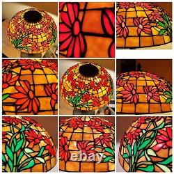 Stained Glass Lamp Shade, Tiffany Studio reproduction