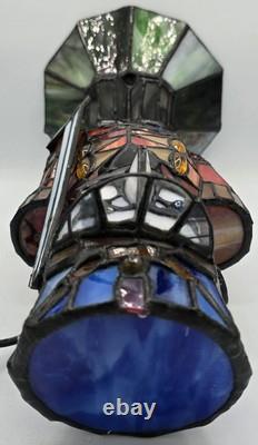 Stained Glass Meyda Tiffany Nutcracker 18469 Lamp Light Toy Soldier Sculpture