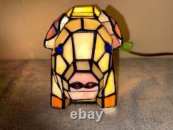 Stained Glass Pig Lamp Table Lamp Light Tiffany Style 12 Unique HTF! RARE
