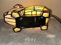 Stained Glass Pig Lamp Table Lamp Light Tiffany Style 12 Unique HTF! RARE