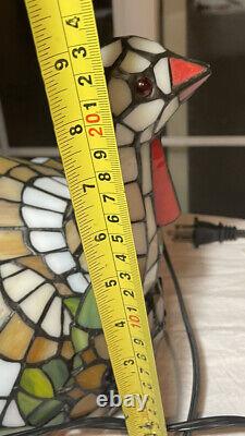 Stained Glass Style Thanksgiving Turkey Lamp