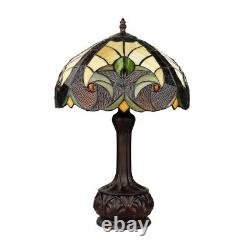 Stained Glass Table Desk Lamp Tiffany Style with Victorian Design 12 Shade