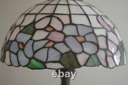 Stained Glass Tiffany Style Floral Table Lamp