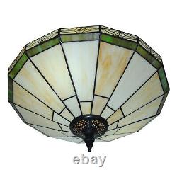 Stained Glass Tiffany Style Hanging Pendant Light Ceiling Lighting Lamp Fixture