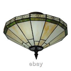 Stained Glass Tiffany Style Hanging Pendant Light Ceiling Lighting Lamp Fixture