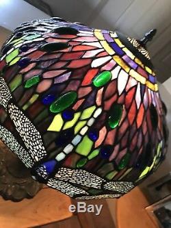 Stained Glass Tiffany Style Table Lamp