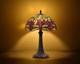 Stained Glass Tiffany-style Dark Bronze 1 Light Table Lamp 12 Shade