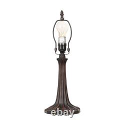 Stained Glass Tiffany-style Dark Bronze 1 Light Table Lamp 12 Shade