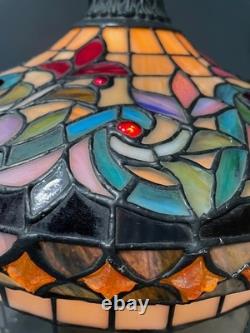 Stained Glass Victorian Terrarium Lamp