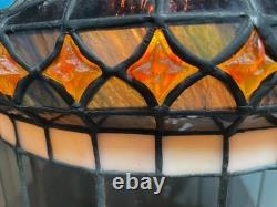 Stained Glass Victorian Terrarium Lamp