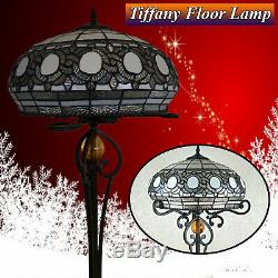 Stunning Tiffany Style Floor Lamp Beautiful Handcrafted Design Home Decor Shade