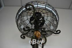 Stunning Tiffany Style Floor Lamp Beautiful Handcrafted Design Home Decor Shade