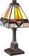 Tf1021tvb Holmes Mini Tiffany Table Lamp, 1-light, 25 Watts, Vintage Bronze 12