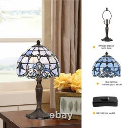 TL0006 Tiffany Lamp Baroque Design Stained Glass Table Lamp for Living Room Bedr