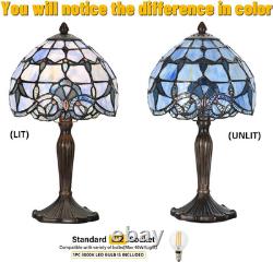 TL0006 Tiffany Lamp Baroque Design Stained Glass Table Lamp for Living Room Bedr