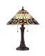 Table Desk Lamp Tiffany Style Victorian Design Stained Glass Only One This Price