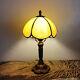 Table Lamp Sunflower Stained Glass Style Reading Desk Lamp Light New