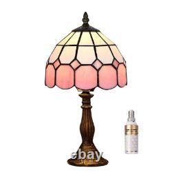 Table Lamp Tiffany-Style 8 Inch Mediterranean Series Stained Glass Lampshades
