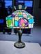 Taco Bell Tiffany Style Handmade Stained Glass Lamp