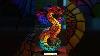 These Stained Glass Dragon Lamps Are Full Of Bright Rainbow Colors
