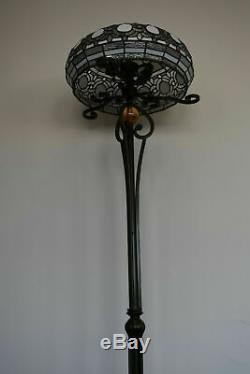 Tiffany Antique Style Floor Lamp HandCrafted 16 shade Lamp Bed/Living Room UK