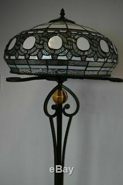 Tiffany Antique Style Floor Lamp HandCrafted 16 shade Lamp Bed/Living Room UK