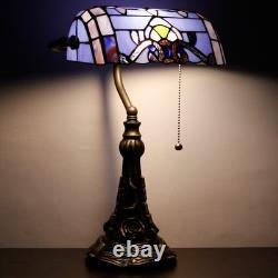 Tiffany Banker Lamp Small Stained Glass Table Lamp Tiffany Style Piano Light