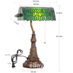 Tiffany Banker Lamp Small Stained Glass Table Lamp Tiffany Style Piano Light