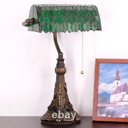Tiffany Banker Lamp Small Stained Glass Table Lamp Tiffany Style Piano Light