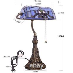 Tiffany Banker Lamp Small Stained Glass Table Lamp Tiffany Style Piano Light