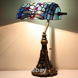Tiffany Banker Lamp Small Stained Glass Table Lamp Tiffany Style Piano Light Nav
