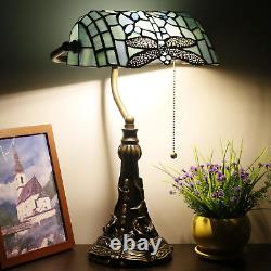 Tiffany Banker Lamp Small Stained Glass Table Lamp Tiffany Style Piano Light Sea