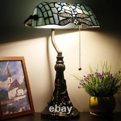 Tiffany Banker Lamp Small Stained Glass Table Lamp Tiffany Style Piano Light Sea