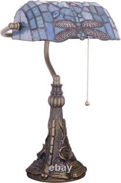 Tiffany Banker Lamp Small Stained Glass Table Lamp Tiffany Style Piano Light Sea