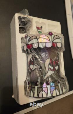 Tiffany Carousel Accent Lamp Multicolor Stained Glass MPN 10690