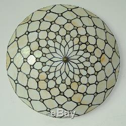 Tiffany Ceiling Chandelier Light Flush Mount Lamp Fixtures Stained Glass Decor
