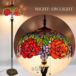 Tiffany Floor Lamp Base Only, For 16-24 Inch Stained Glass Lampshade Height 6