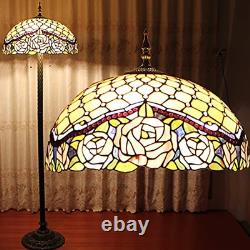 Tiffany Floor Lamp Base Only for 16-24 Inch Stained Glass Lampshade