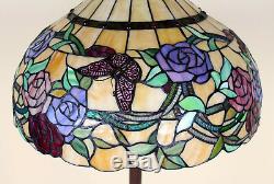 Tiffany Floor Lamp Stained Glass Standard Lamp Fine Quality