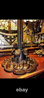 Tiffany Floting Lotus Lily Lamp stained glass Lamp reproduction
