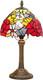 Tiffany Lamp Bedside Table Lamp-nightstand, Stained Glass Lamp For Bedroom Dorm L