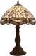 Tiffany Lamp Cream Stained Glass Dragonfly Bedside Table Lamp Desk Reading Light